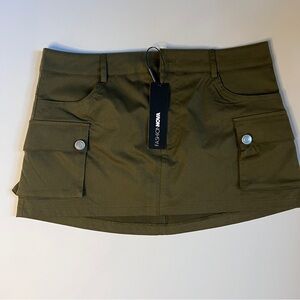 Cargo Mini Skirt